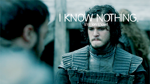 Jon Snow is like an empty Docker container - they both know nothing