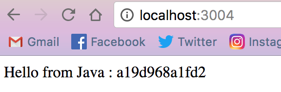 Dockerfile run Java application